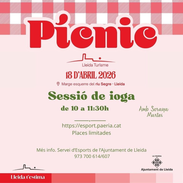 Ioga al Pícnic amb Soraya Martes