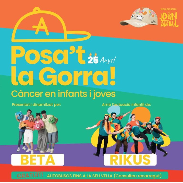 "Posa't la gorra" al Turó de la Seu Vella